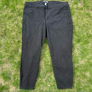 Black skinny jeans plus size 24